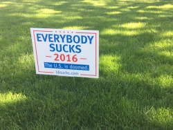 proudblackconservative:  pr1nceshawn:    Funny Voting Signs Express