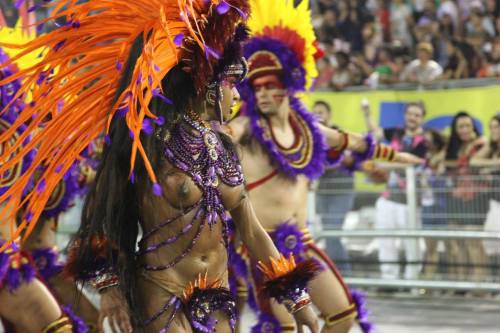   Brazilian woman at a 2016 carnival. Via Liga Carnaval LP.   