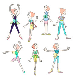 ghostdigits:  Design ideas for Pearl back when she poofed in “Steven