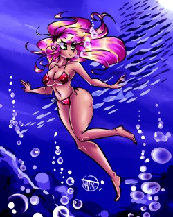   Inspired from aspen comics, fathom.I was supposed to post this