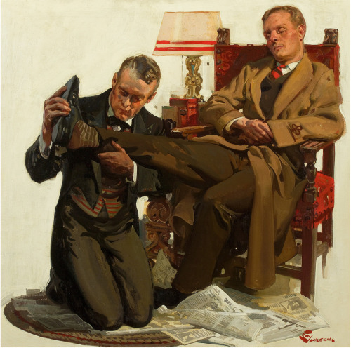 heavenpoison:  Elbert McGran Jackson (1896–1962), A Tired Gentleman,