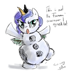 lunadoodle:  We were having a discussion on the amount of Frozen/MLP
