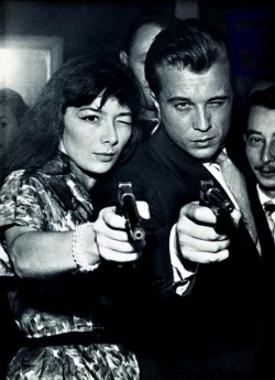 Juliette Gréco et Philippe Lemaire.