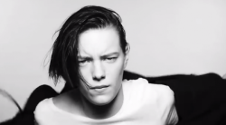 10cent-city:  xyuwa:  Erika Linder as young Levi Ackerman. Yes