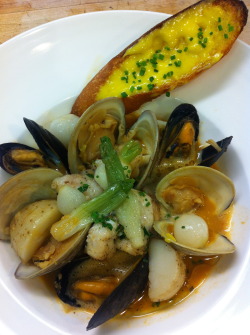 bobonyc:  Our bouillabaisse is inspired by the classic cuisine