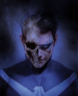 bamboozledrobin: Nightwing #46 Variant cover. Batgirl #24 Variant
