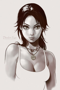 dandon-fuga:  Lara! Can’t wait to play Rise of the Tomb Raider!