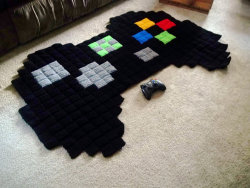 it8bit:  8-Bit Xbox Controller Rug Available for ฽ USD at Harmonden.