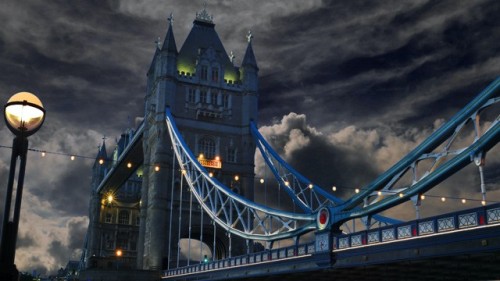 evilbuildingsblog:  Tower Bridge in London at night can cause