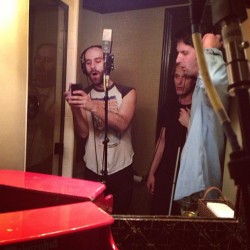 xambassadors:  Recording background vocals in the same bathroom