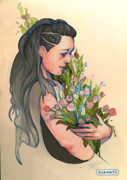 zuzartii:  Yasha has so many flowers to bring, aND I HAVE SO