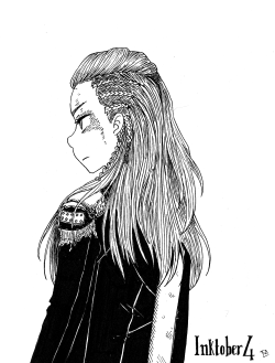 the100art:  Inktober | Day 4: Grounder Octavia 