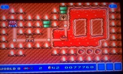 Finally reached World 8 in Super Mario Bros. 3! Never passed