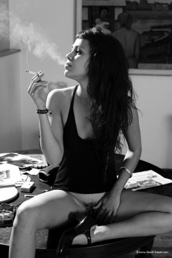 smoke with me! By Daniel Bauer