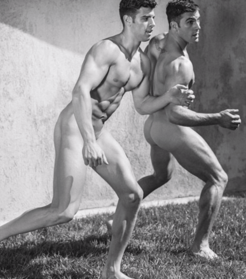 jaggedhal0:    Saville Dorfman & Franky Cammarata by Bruce Weber     