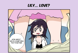 kakkoii-nakano: Lily…Love? Please support the manga Pulse