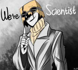 mooncatyao:  [Dr. Gaster & Dr. Flug] Scientisti love scientist<3