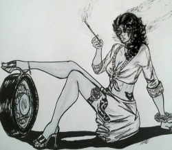 xekstrin:  jen-iii:  Pin up girl Cinder that Ima put in my bros