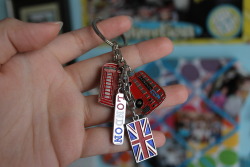  keychain my cousin got me from London (: 