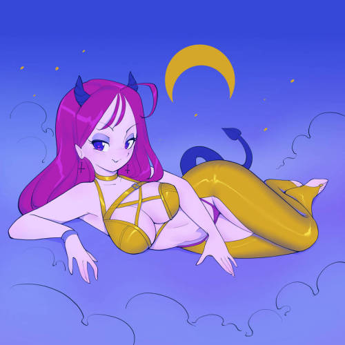 theagar:  (via Pauline Under Moonlight by fullmontis on DeviantArt)
