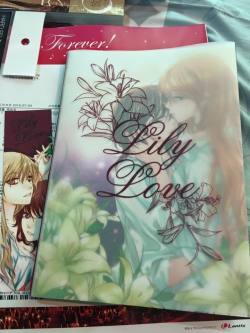 Today we got sample of Lily Love vol 1 English edition from printer!If