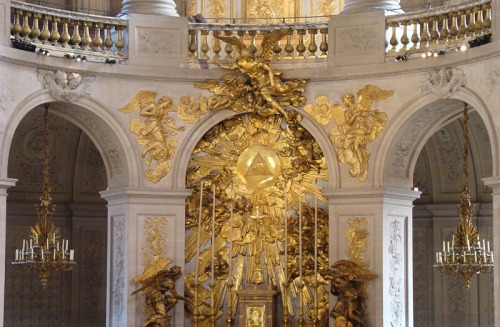 miss-mandy-m: Chapel of the Palace of Versailles, France.   Next time