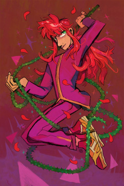 heytherechief:Finished commission for @cryptidkurama of Kurama