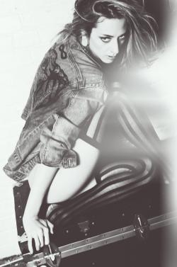 Infinity. photo Kenneth Lam, model Theresa Manchester jacket