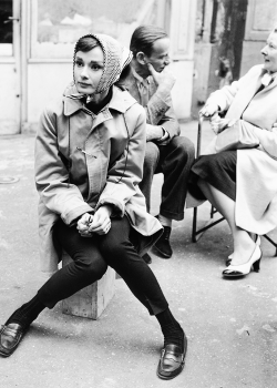   Audrey Hepburn, Fred Astaire, and Elle van Heemstra (Audrey’s