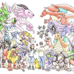 itsbirdyart:  One in the same. (itsbirdyart.deviantart.com) #Digimon