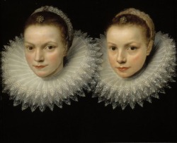 obsessionartborady:“Two Sisters” (Netherlands, 1610-15) Oil