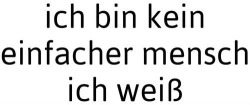 Sie fragen aus Neugier, nicht um zu helfen