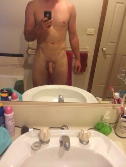 patmehard1:  My mate was sending his pics to a chick he met online..