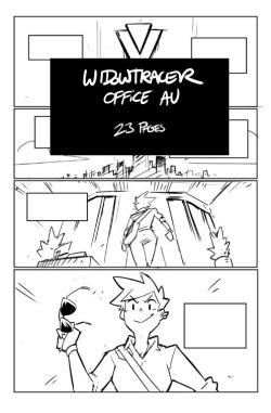 ironkillr: Widowtracer Office Alternate Universe Comic…. CLICK