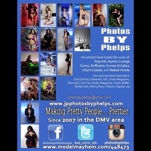 @photosbyphelps full ad, gotta update my promo adi have been blessed with more features and covers!! It’s on my list of things to update for 2015 #getmoney #photosbyphelps #baltimore #dmv #promo #fullpagead #photography #published Photos By Phelps