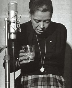 Billie “Lady Day” Holidayphoto by Milt Hinton,last recording