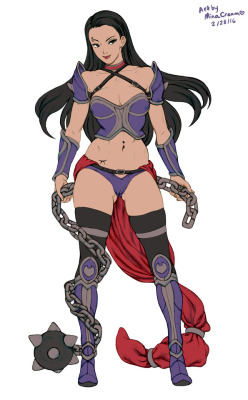   Finished design for the Zodiac Scorpio (Domi) figure! @cosplaydeviants