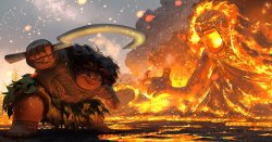 wannabeanimator:Moana (2016) | visual development by Ryan Lang