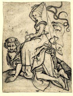 howsaucy:Wenzel von Olmütz (print), copy after the Monogrammist