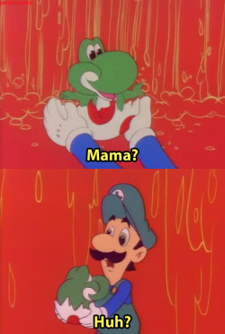 murderouspurpledad: weeniebagel:  Happy mothers day  Luigi did