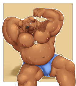 sweetchococlass:  commission for solobear http://www.furaffinity.net/view/20560620/