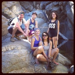 Hiking! Nature! Friends! @jakehurwitz @feedthedanimal @lia_lor @destructodisk  (at Angeles National Forest)