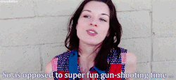 stoyaskitten:  Stoya teaches you how NOT to shoot a gun on “Stoya