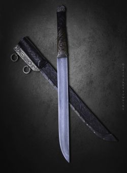 art-of-swords:  Handmade Swords: Villr — Cave Bear Sword  Maker(s):