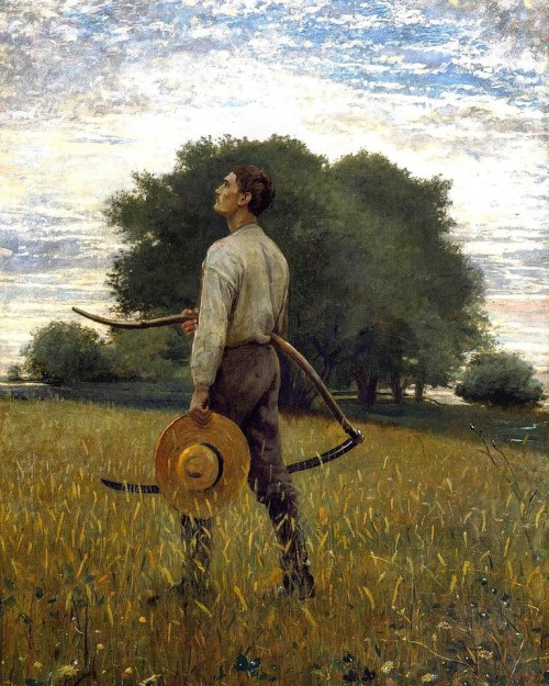 coltonwbrown:Song of the Lark, 1876Winslow Homer