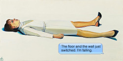 ifpaintingscouldtext:  Wayne Thiebaud | Supine Woman | 1963