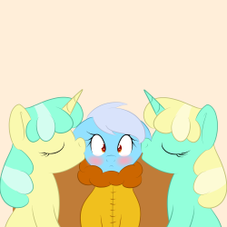 ask-leo-pony:  <Leo> *Hides under the covers* H-hey! >_<