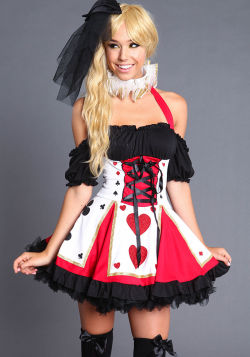 alexisrenmodel:  PRETTY PLAYING CARD COSTUME BY LEG AVENUE