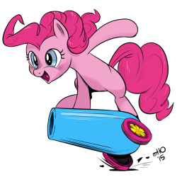 mt10:Pinkie Pie 4 by empty-10 Pinkie’s comin’ with her party