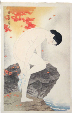 &ldquo;Fragrance of the Hot Springs&rdquo;, from The First Series of Modern Beauties, by  Ito Shinsui.